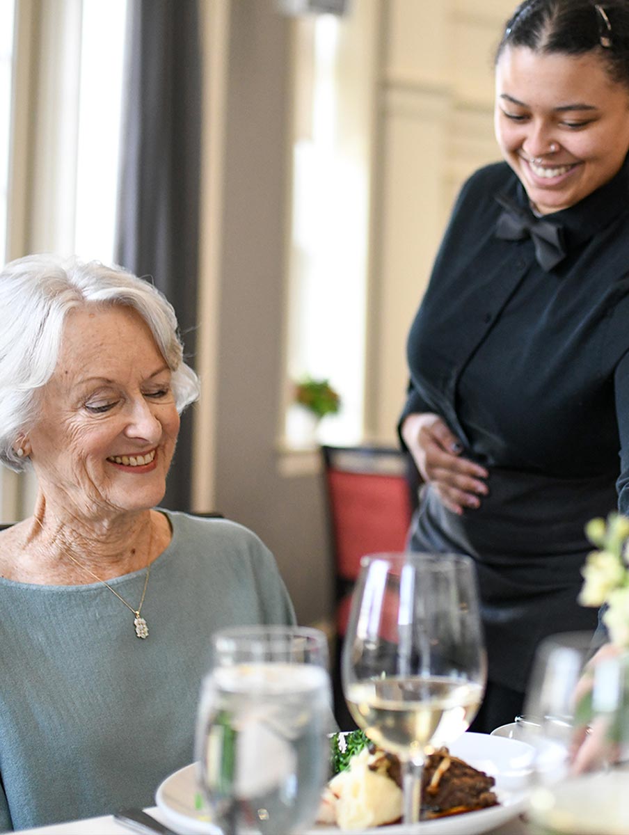 Resident dining